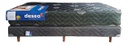 Colchón De 1 1/2 Plaza Ámbar New Deseo C/resorte 90x190 Cm