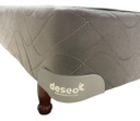 Sommier Y Colchon 2 Plaza Coral Deseo Espuma Soft 140x190 Cm