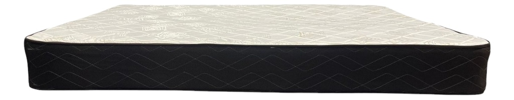 Colchón 2 Plazas Spring Black Gani  C/resorte 140x190x22 Cm