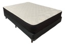 Colchón 2 Plazas Spring Black Gani  C/resorte 140x190x22 Cm