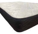 Colchón 2 Plazas Spring Black Gani  C/resorte 140x190x22 Cm