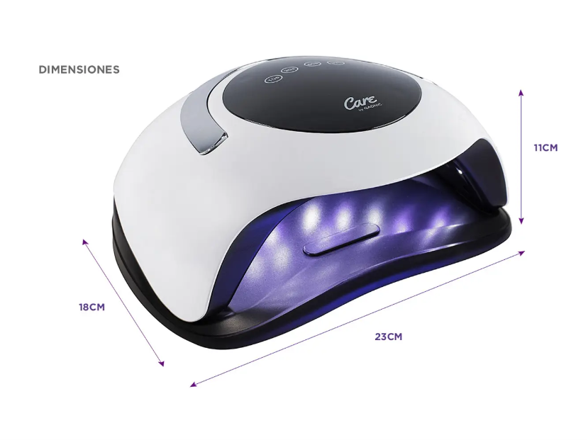 LAMPARA DE UÑAS UV GADNIC CARE BQ5 PRO 120W MANI0007