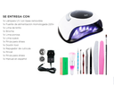 LAMPARA DE UÑAS UV GADNIC CARE BQ5 PRO 120W MANI0007