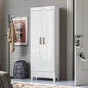 Armario Multiuso Fit Santo Andira 2 Puertas Color Blanco