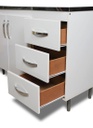 Bajo Mesada Ricchezze Arco 31604870 1.60 Blanco