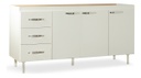 Bajo Mesada Muebles Maximo 72260 160 Blanca