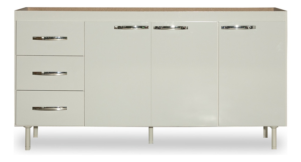 Bajo Mesada Muebles Maximo 72260 160 Blanca