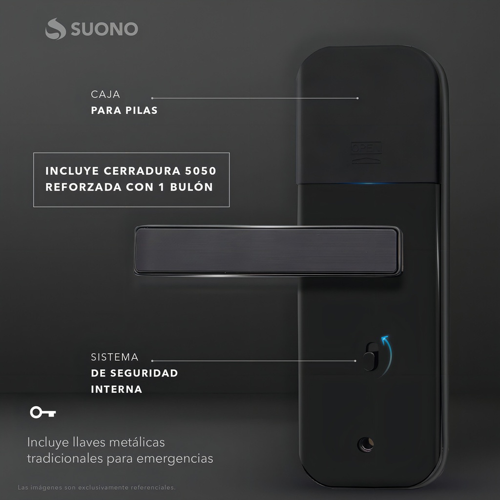 Cerradura Inteligente Smartlock Mini Huella Digital