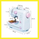 Maquina De Coser Multifuncional Suono Sm-505l  Blanco