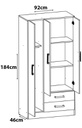 Placard Orlandi Bahia C/met 0.90 Wengue Cod 3533