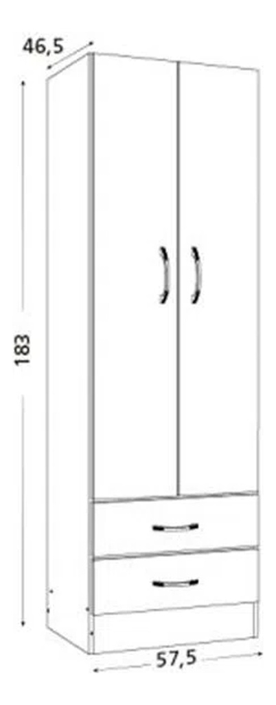 Placard Ricchezze Tana Plus 2 Ptas 34810033 Moccha