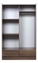 Placard Ricchezze Tana Plus 2 Ptas Corredizo Moccha