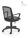 Silla Portantino Fresa 711420 Negra Cuerotex Gris