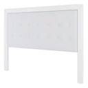Respaldo P/sommier Inmacol 118-5 Bla  Eco Cuero