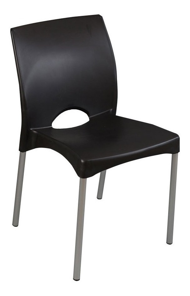 Silla Garden Life Boston Negra X6