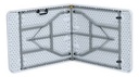 Mesa Plegable Jardin Kushiro Pro Fmpi-180b 180cm Bla