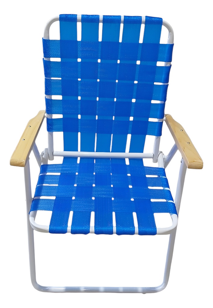 Reposera 1 Posición 5 Tiras Azul X 2 Und.