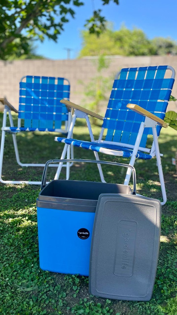 Conservadora Garden Life Lf7724c46t67 Azul 24 Lt.
