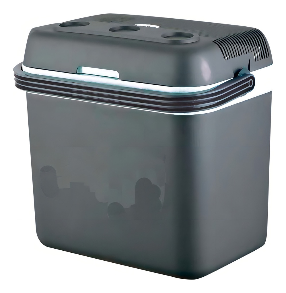 Conservadora Electrica Kushiro Frio Calor 32l 12v Auto Gris