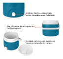 Termo Bidón Coleman 7,5 Litros Chiller C/canilla Color Ocean