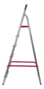 Escalera Lusqtoff Domestica De Aluminio 6 Grado Esl191-76