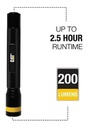 LINTERNA CAT CT12520NB 200 LUMENES