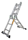 Escalera Naku Esc-001 De Aluminio Multiproposito Articulada