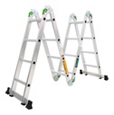 Escalera Nak Esc-002 Aluminio Articulada 16 Escalones