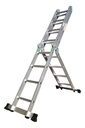Escalera Naku Esc-002 De Aluminio Multiproposito Articulada