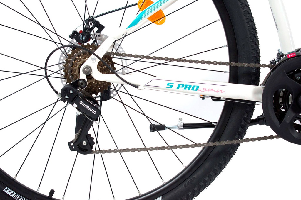 Bicicleta Mtb Slp 5pro Woman Blanco-verde-lila