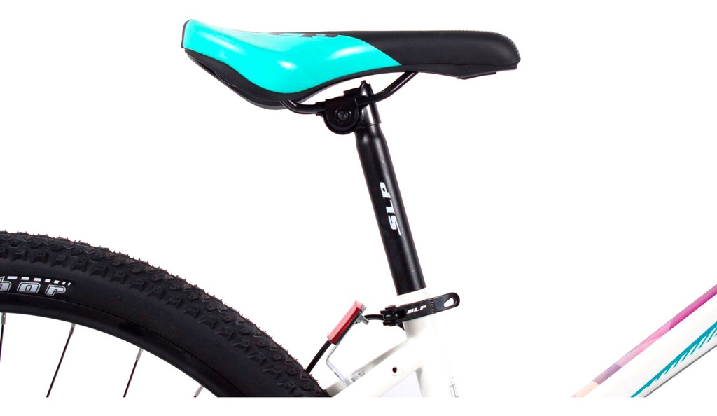 Bicicleta Mtb Slp 5pro Woman Blanco-verde-lila