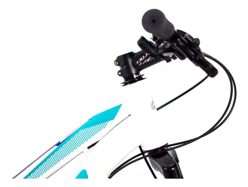 Bicicleta Mtb Slp 5pro Woman Blanco-verde-lila