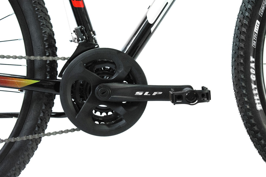 Bicicleta Mtb Slp 10pro  Negro-rojo-gris
