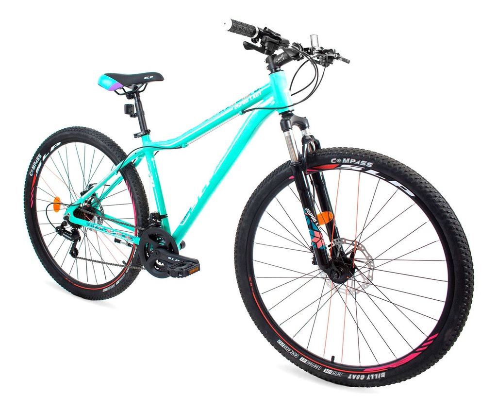 Bicicleta Mtb Slp 25pro Verde-blanco-naranja