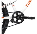 Bicicleta Top Mega Slider R24 7v Blanca Nar 1007780