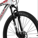 Bicicleta Top Mega Sunshine R29 21v L Gris Rojo 1007578