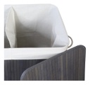 Cesto Doble Plegable Bambu Vonne Org117
