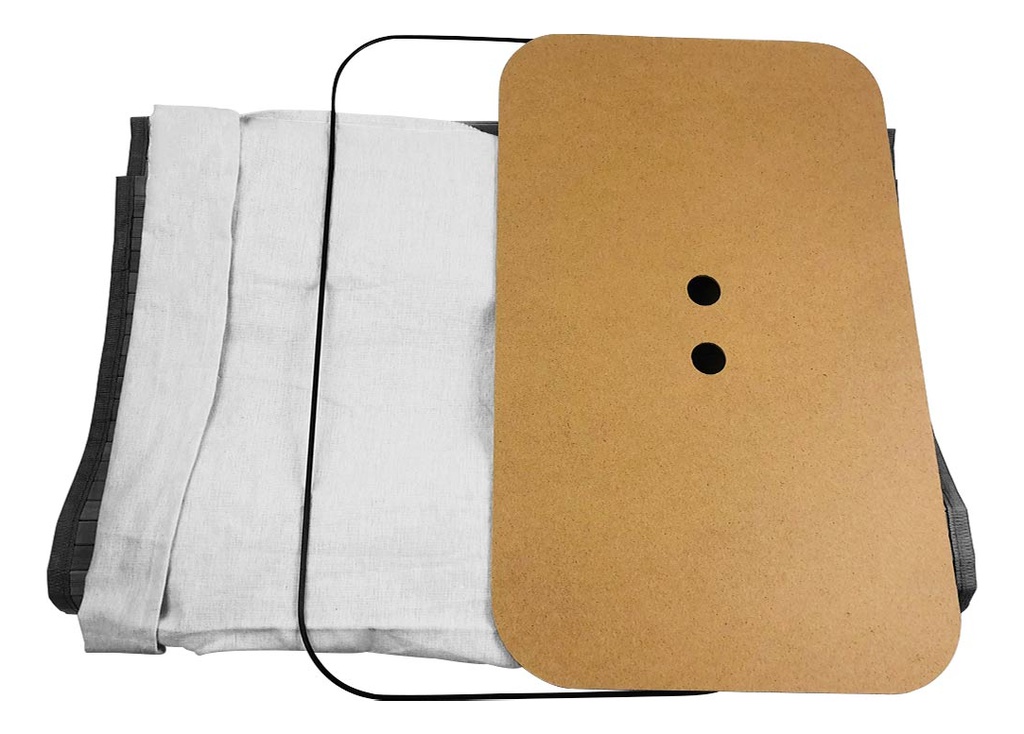 Cesto Doble Plegable Bambu Vonne Org117