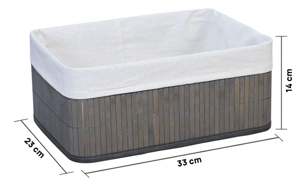 Cesto Plagable Bambu Vonne Org119