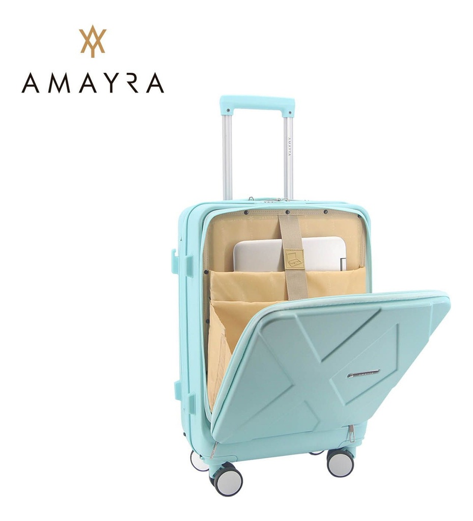 Valija Amayra 67.8008t20 20  Abs Turquesa P/notebook