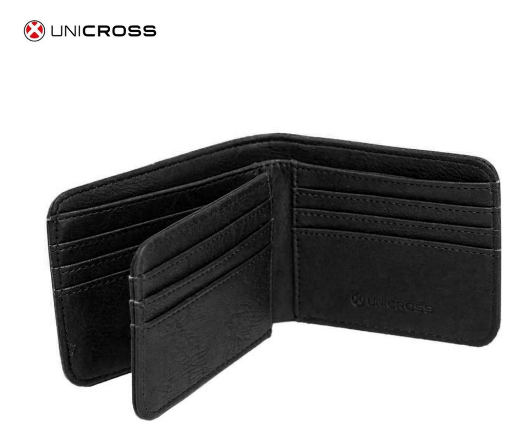 Billetera Unicross 62 B1118 C/division Marron Negro