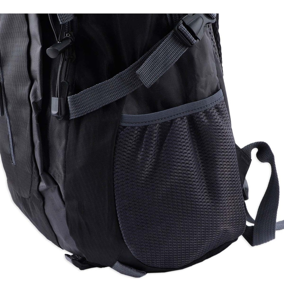 Mochila Kushiro Mt4001 Trekking 40 L Negra
