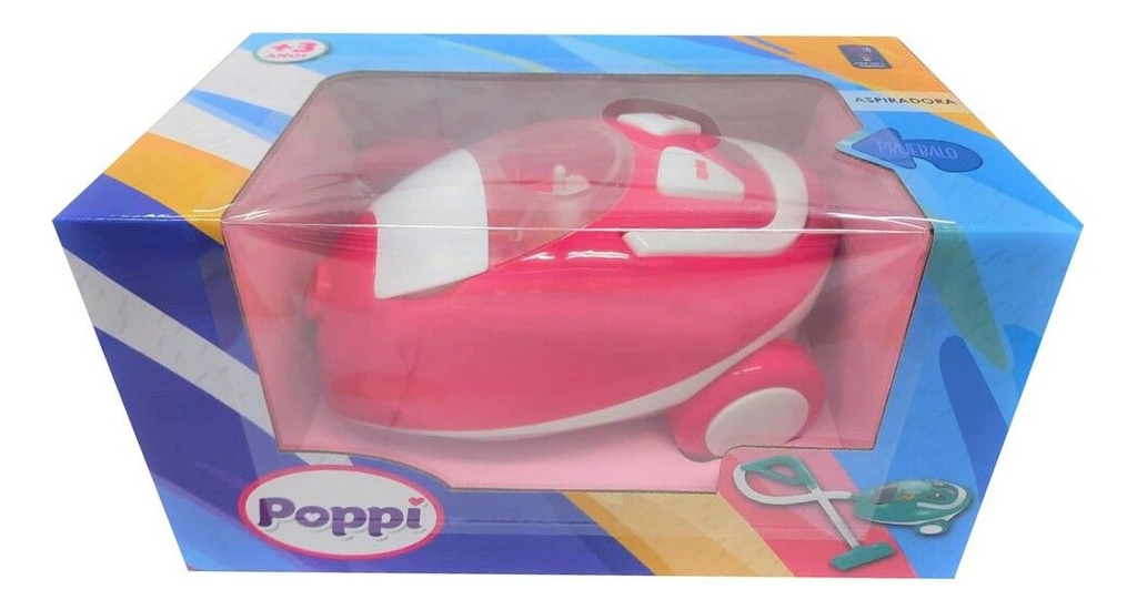 Juguete Aspiradora Poppi 7130 Fucsia