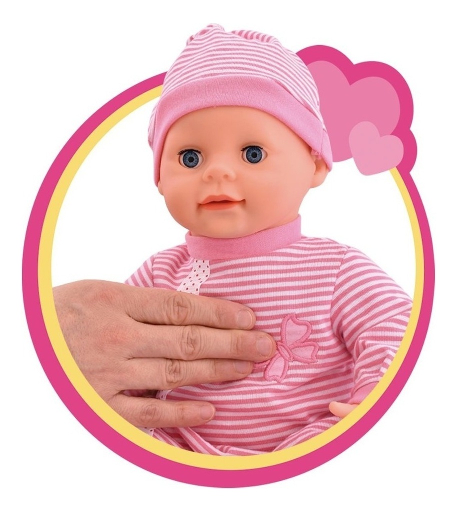 Muñeca Bebote Gaby Hora Comer Interactiva Habla Canta Ditoys