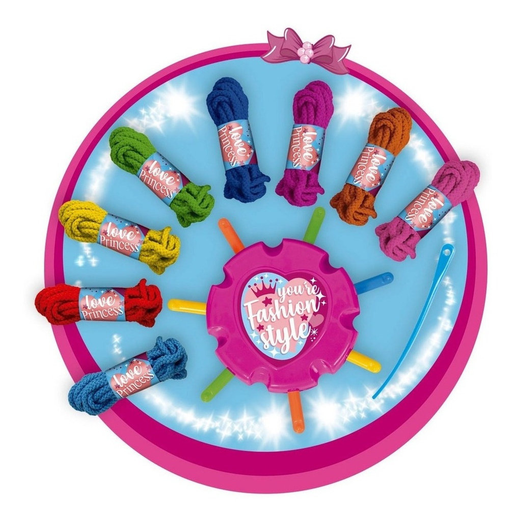 Set Para Hacer Pulseras Colorful Bracelet Princesas Ditoys