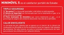 Estufa Garrafera Portatil A Gas Eskabe 4300 Kcal
