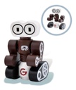 Magnetic Robot Ditoys X 2 Articulado Pzas Intercambiables M1
