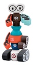 Magnetic Robot Ditoys X 2 Articulado Pzas Intercambiables M1