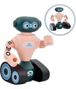 Magnetic Robot Ditoys X 2 Articulado Pzas Intercambiables M2
