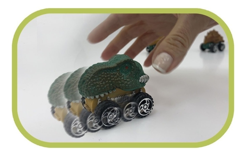 Camion Transporta Dinosaurios Dino Car Jurassic Truck Ditoys
